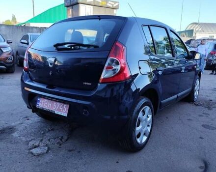 Синий Дачия Сандеро, объемом двигателя 1.6 л и пробегом 175 тыс. км за 5800 $, фото 4 на Automoto.ua