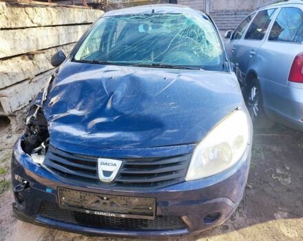 Дачия Сандеро 2010 в Кривом Роге на Automoto.ua Синий Дачия Сандеро, объемом двигателя 1.2 л и пробегом 280 тыс. км за 1800 $, фото 1 на Automoto.ua