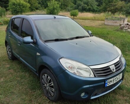 Синій Дачія Sandero, об'ємом двигуна 1.4 л та пробігом 186 тис. км за 4500 $, фото 2 на Automoto.ua