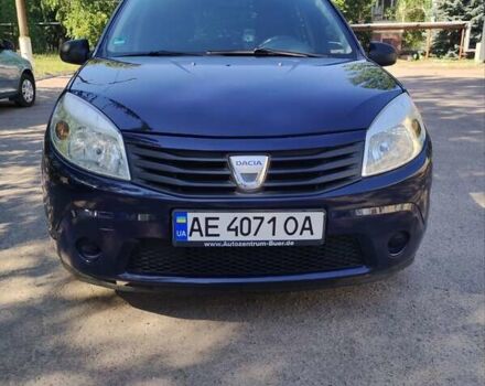 Синий Дачия Сандеро, объемом двигателя 1.15 л и пробегом 260 тыс. км за 4500 $, фото 2 на Automoto.ua
