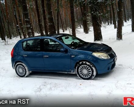Синій Дачія Sandero, об'ємом двигуна 1.6 л та пробігом 220 тис. км за 3350 $, фото 7 на Automoto.ua