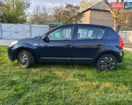 Синий Дачия Сандеро, объемом двигателя 1.15 л и пробегом 192 тыс. км за 4000 $, фото 8 на Automoto.ua