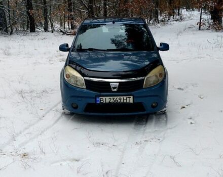 Синій Дачія Sandero, об'ємом двигуна 1.6 л та пробігом 220 тис. км за 3350 $, фото 13 на Automoto.ua