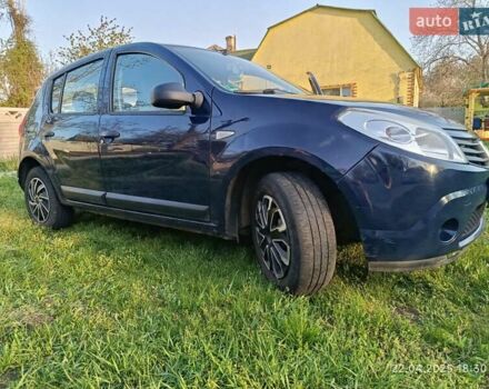 Синий Дачия Сандеро, объемом двигателя 1.15 л и пробегом 192 тыс. км за 4000 $, фото 15 на Automoto.ua