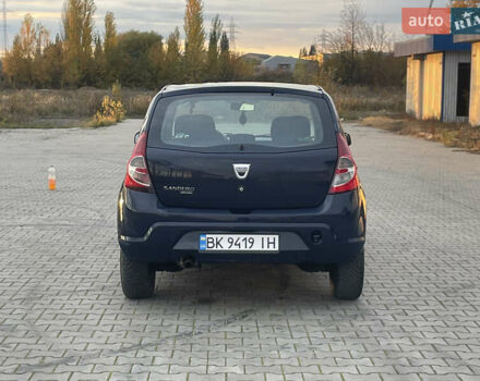 Синий Дачия Сандеро, объемом двигателя 1.2 л и пробегом 173 тыс. км за 3700 $, фото 8 на Automoto.ua