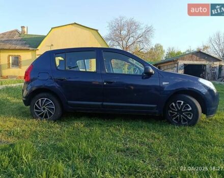 Синий Дачия Сандеро, объемом двигателя 1.15 л и пробегом 192 тыс. км за 4000 $, фото 3 на Automoto.ua