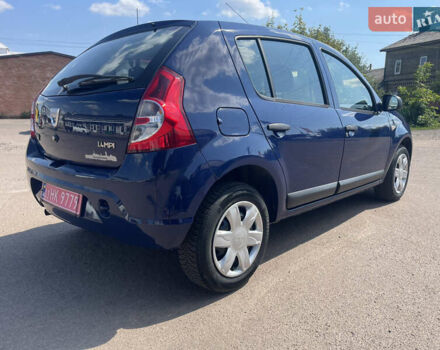 Синій Дачія Sandero, об'ємом двигуна 1.4 л та пробігом 150 тис. км за 5500 $, фото 5 на Automoto.ua