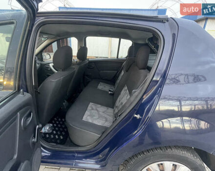 Синий Дачия Сандеро, объемом двигателя 1.2 л и пробегом 173 тыс. км за 3700 $, фото 18 на Automoto.ua