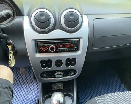 Синий Дачия Сандеро, объемом двигателя 1.2 л и пробегом 186 тыс. км за 3999 $, фото 3 на Automoto.ua