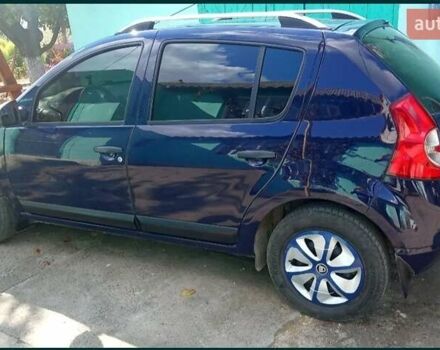 Синий Дачия Сандеро, объемом двигателя 1.2 л и пробегом 176 тыс. км за 4200 $, фото 3 на Automoto.ua