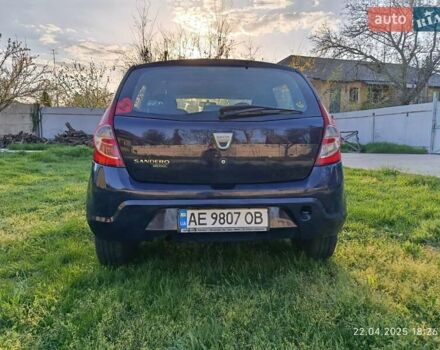Синий Дачия Сандеро, объемом двигателя 1.15 л и пробегом 192 тыс. км за 4000 $, фото 5 на Automoto.ua