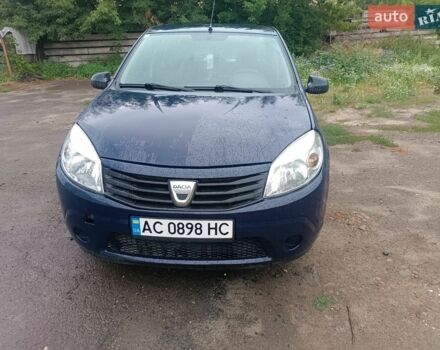 Синій Дачія Sandero, об'ємом двигуна 1.15 л та пробігом 124 тис. км за 3800 $, фото 1 на Automoto.ua