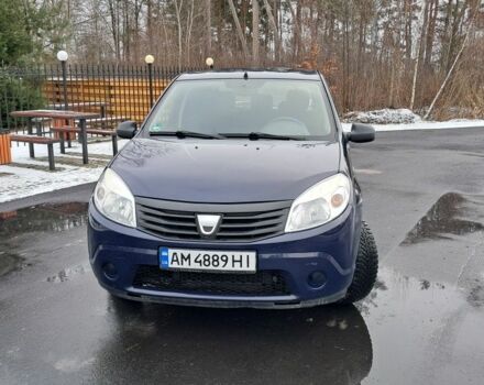 Синій Дачія Sandero, об'ємом двигуна 1.4 л та пробігом 335 тис. км за 3600 $, фото 1 на Automoto.ua