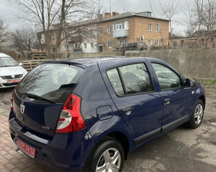 Синій Дачія Sandero, об'ємом двигуна 1.2 л та пробігом 160 тис. км за 4650 $, фото 3 на Automoto.ua