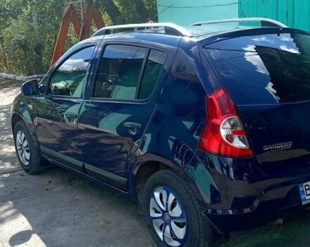 Синий Дачия Сандеро, объемом двигателя 1.2 л и пробегом 176 тыс. км за 4200 $, фото 1 на Automoto.ua