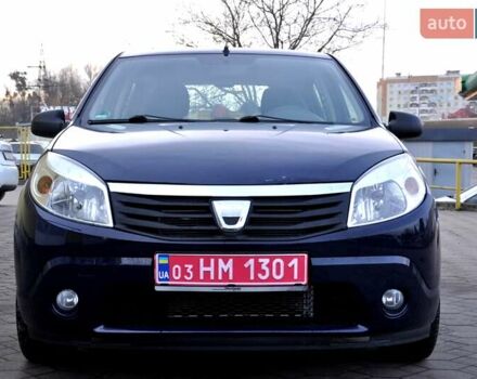 Синий Дачия Сандеро, объемом двигателя 1.2 л и пробегом 123 тыс. км за 4900 $, фото 4 на Automoto.ua
