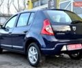 Синий Дачия Сандеро, объемом двигателя 1.2 л и пробегом 123 тыс. км за 4900 $, фото 12 на Automoto.ua