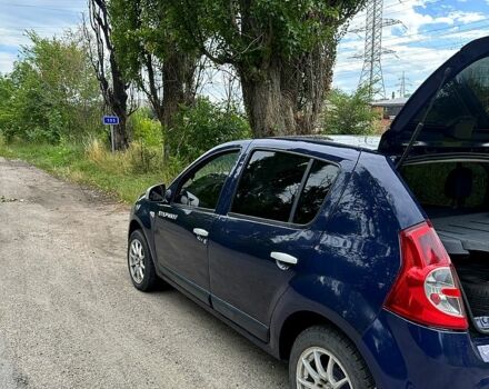 Синий Дачия Сандеро, объемом двигателя 1.4 л и пробегом 167 тыс. км за 4400 $, фото 1 на Automoto.ua