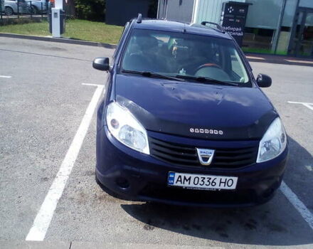 Синій Дачія Sandero, об'ємом двигуна 1.15 л та пробігом 234 тис. км за 3700 $, фото 12 на Automoto.ua
