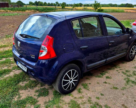 Синий Дачия Сандеро, объемом двигателя 1.1 л и пробегом 136 тыс. км за 4500 $, фото 2 на Automoto.ua