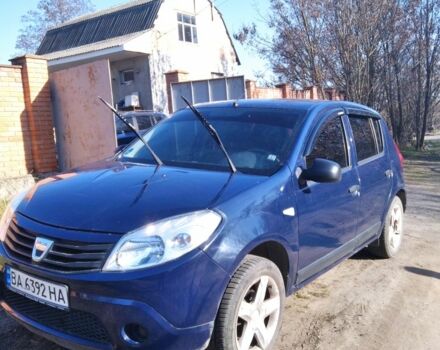 Синий Дачия Сандеро, объемом двигателя 1.1 л и пробегом 188 тыс. км за 4900 $, фото 7 на Automoto.ua