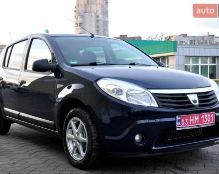Синий Дачия Сандеро, объемом двигателя 1.2 л и пробегом 123 тыс. км за 4900 $, фото 6 на Automoto.ua