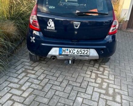 Синій Дачія Sandero, об'ємом двигуна 1.2 л та пробігом 135 тис. км за 3650 $, фото 2 на Automoto.ua