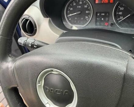 Синій Дачія Sandero, об'ємом двигуна 1.2 л та пробігом 124 тис. км за 4999 $, фото 32 на Automoto.ua
