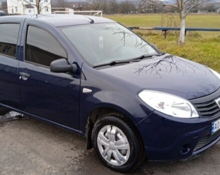 Синий Дачия Сандеро, объемом двигателя 1.1 л и пробегом 154 тыс. км за 4000 $, фото 5 на Automoto.ua