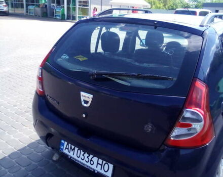 Синій Дачія Sandero, об'ємом двигуна 1.15 л та пробігом 231 тис. км за 4450 $, фото 6 на Automoto.ua