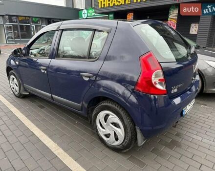 Синій Дачія Sandero, об'ємом двигуна 1.2 л та пробігом 124 тис. км за 4999 $, фото 5 на Automoto.ua