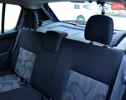 Синий Дачия Сандеро, объемом двигателя 1.2 л и пробегом 123 тыс. км за 4900 $, фото 19 на Automoto.ua