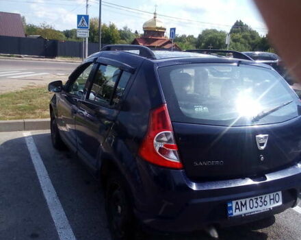 Синій Дачія Sandero, об'ємом двигуна 1.15 л та пробігом 234 тис. км за 3700 $, фото 10 на Automoto.ua