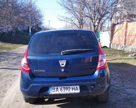 Синий Дачия Сандеро, объемом двигателя 1.1 л и пробегом 188 тыс. км за 4900 $, фото 1 на Automoto.ua