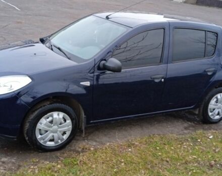 Синий Дачия Сандеро, объемом двигателя 1.1 л и пробегом 154 тыс. км за 4000 $, фото 1 на Automoto.ua