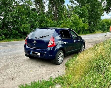 Синий Дачия Сандеро, объемом двигателя 1.4 л и пробегом 167 тыс. км за 4400 $, фото 2 на Automoto.ua