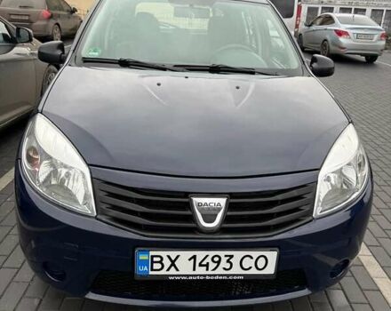 Синій Дачія Sandero, об'ємом двигуна 1.2 л та пробігом 124 тис. км за 4999 $, фото 2 на Automoto.ua