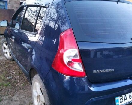 Синий Дачия Сандеро, объемом двигателя 1.1 л и пробегом 188 тыс. км за 4900 $, фото 3 на Automoto.ua