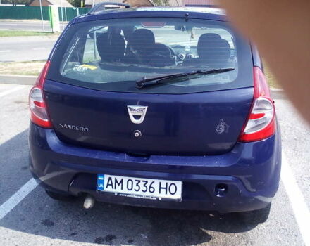 Синій Дачія Sandero, об'ємом двигуна 1.15 л та пробігом 234 тис. км за 3700 $, фото 11 на Automoto.ua