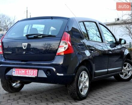 Синий Дачия Сандеро, объемом двигателя 1.2 л и пробегом 123 тыс. км за 4900 $, фото 35 на Automoto.ua