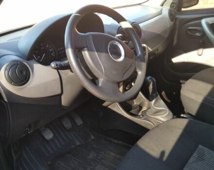 Синий Дачия Сандеро, объемом двигателя 1.1 л и пробегом 188 тыс. км за 4900 $, фото 4 на Automoto.ua