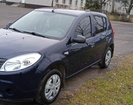 Синий Дачия Сандеро, объемом двигателя 1.1 л и пробегом 154 тыс. км за 4000 $, фото 2 на Automoto.ua