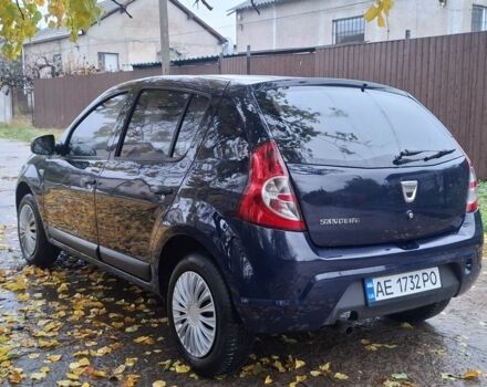 Синий Дачия Сандеро, объемом двигателя 1.1 л и пробегом 270 тыс. км за 4400 $, фото 6 на Automoto.ua