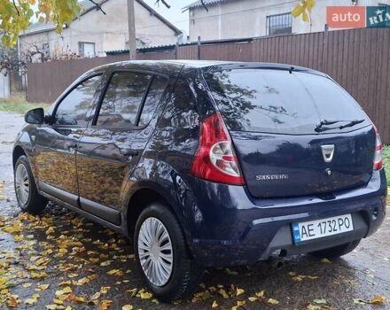 Дачія Sandero 2012 у Кривому Розі на Automoto.ua Синій Дачія Sandero, об'ємом двигуна 1.2 л та пробігом 270 тис. км за 4400 $, фото 2 на Automoto.ua