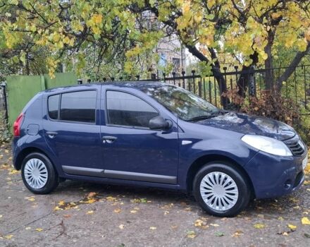 Синий Дачия Сандеро, объемом двигателя 1.1 л и пробегом 270 тыс. км за 4400 $, фото 1 на Automoto.ua