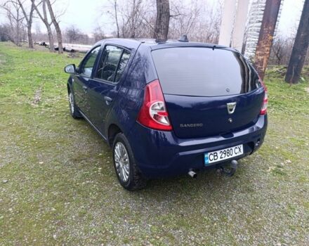 Синий Дачия Сандеро, объемом двигателя 1.2 л и пробегом 170 тыс. км за 3500 $, фото 1 на Automoto.ua