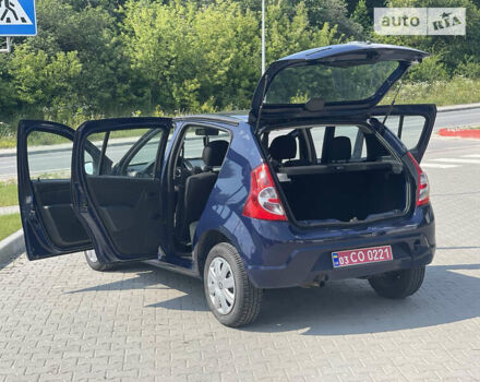 Синій Дачія Sandero, об'ємом двигуна 1.2 л та пробігом 157 тис. км за 4700 $, фото 14 на Automoto.ua