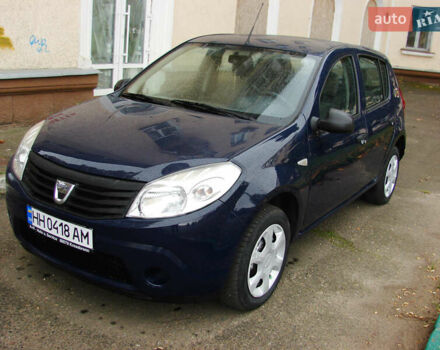 Синий Дачия Сандеро, объемом двигателя 1.15 л и пробегом 154 тыс. км за 4500 $, фото 2 на Automoto.ua