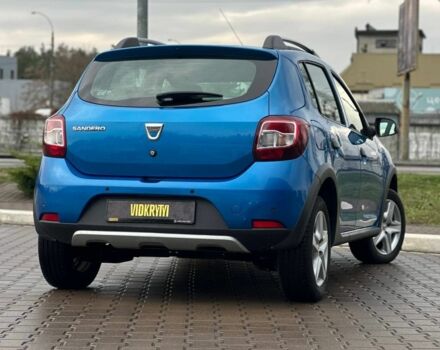 Синий Дачия Сандеро, объемом двигателя 1.5 л и пробегом 219 тыс. км за 7950 $, фото 7 на Automoto.ua
