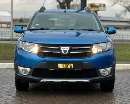 Синий Дачия Сандеро, объемом двигателя 1.5 л и пробегом 219 тыс. км за 7950 $, фото 1 на Automoto.ua